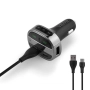 Transmiter FM BT 1xUSB + USB-C 48W VIDVIE FM02 czarny